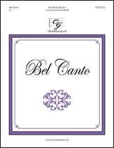 Bel Canto Handbell sheet music cover